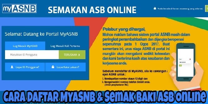 Cara Daftar MyASNB & Semak Baki ASB 2022 Online 