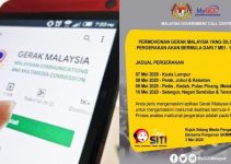 Cara Kemaskini Aplikasi Gerak Malaysia Untuk Pergerakan Rentas Mulai 4 Mei 2020