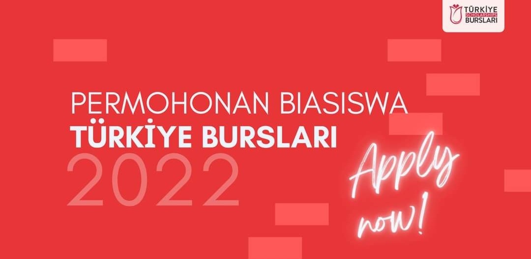 Permohonan Biasiswa Kerajaan Turki 2022 Online Turkiye Scholarships